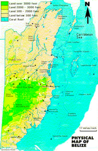 Belize Elevation